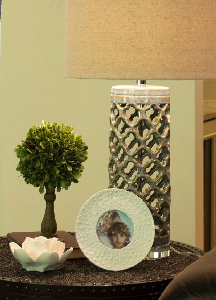 Exquisite table lamp in Mabry Place, Atlanta
