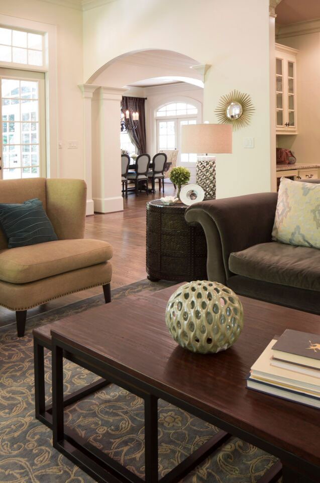 Living room design in Mabry Place, Atlanta