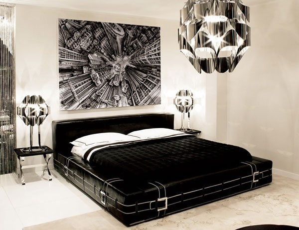 black-white-bedroom