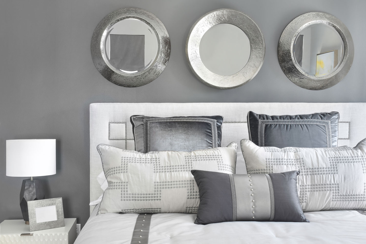 The Luxe master bedroom design in Atlanta