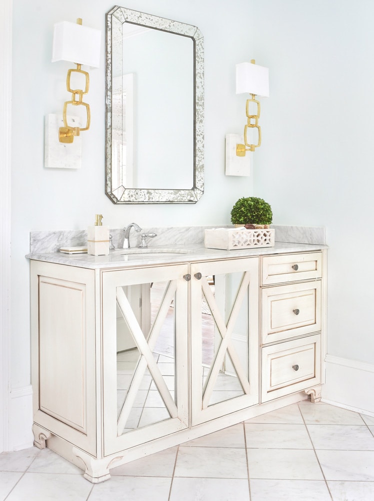 Peachtree Dunwoody master bath interior design in Atlanta