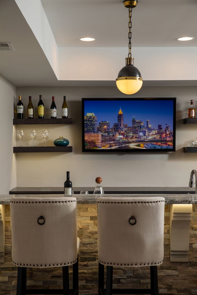 Marietta Home Wet Bar Design