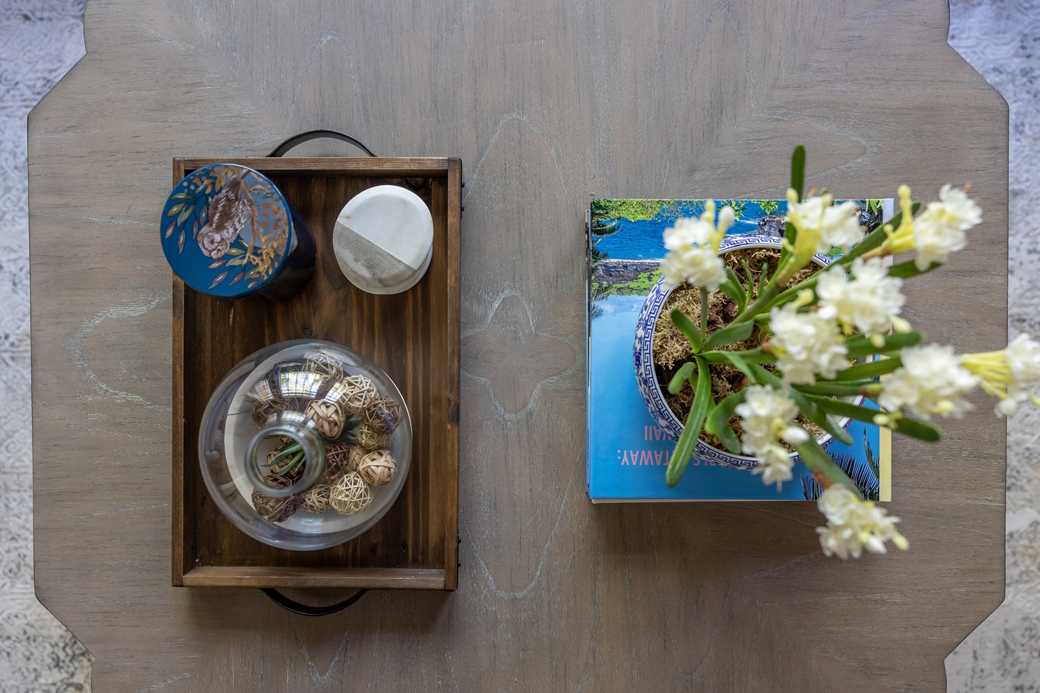 Inwood Terrace Roswell Coffee Table Decor
