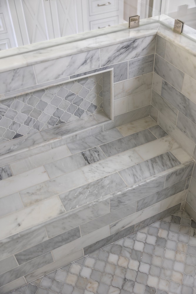 Roswell Inwood Terrace Shower Bench Design