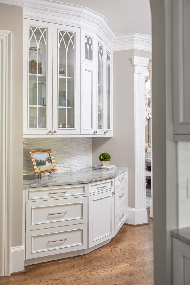 Roswell Inwood Terrace White Cabinetry Design