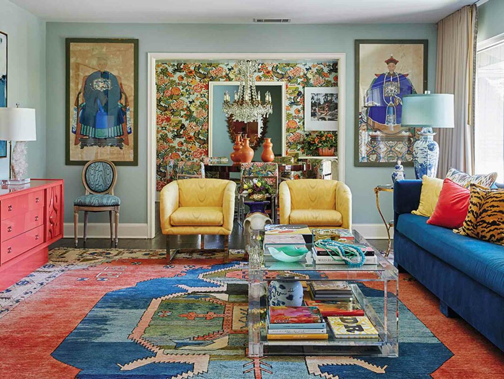 Maximalism Interior Design Esmaili Oriental Rugs Maximalist Style